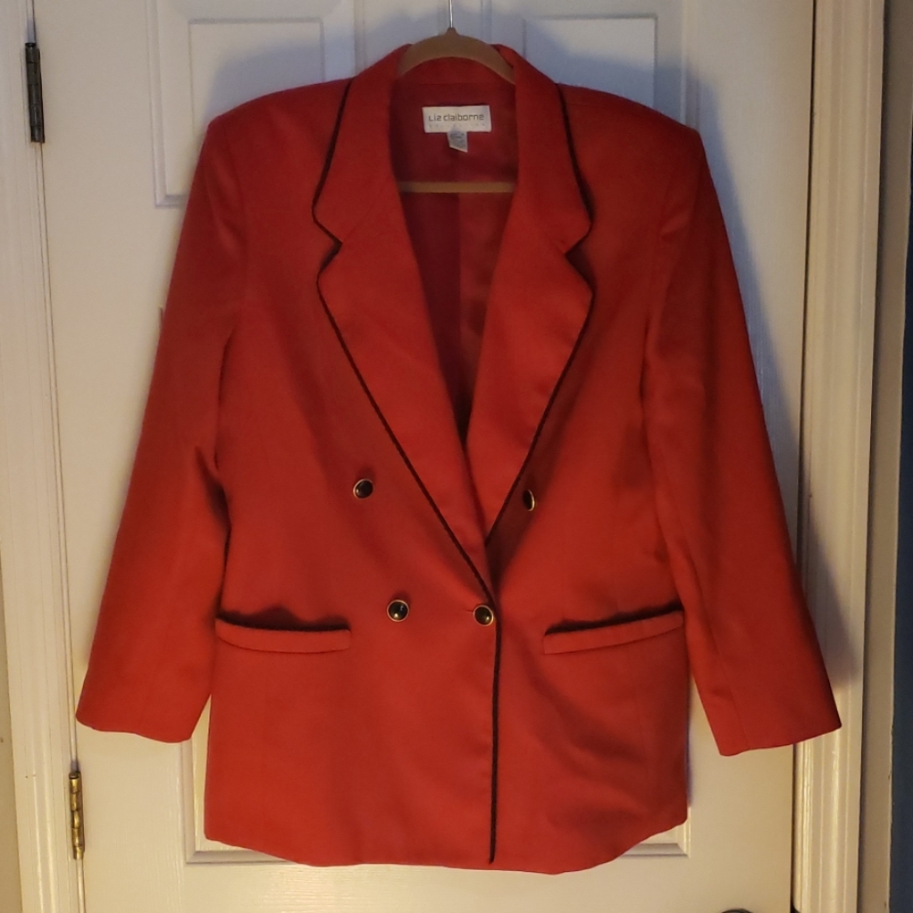 Liz Clairborne Red Blazer